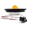 Truck-Lite Incandescent, Yellow Oval, 1 Bulb, Side Turn Signal, Black Grommet Mount, Pl-3, Stripped 60015Y - alternate 3
